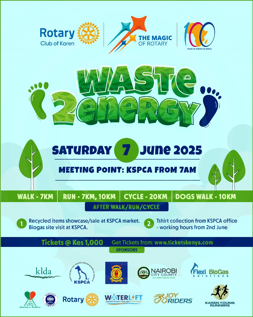 The Waste to Energy Environmental Awareness Walk / Run / Cycle