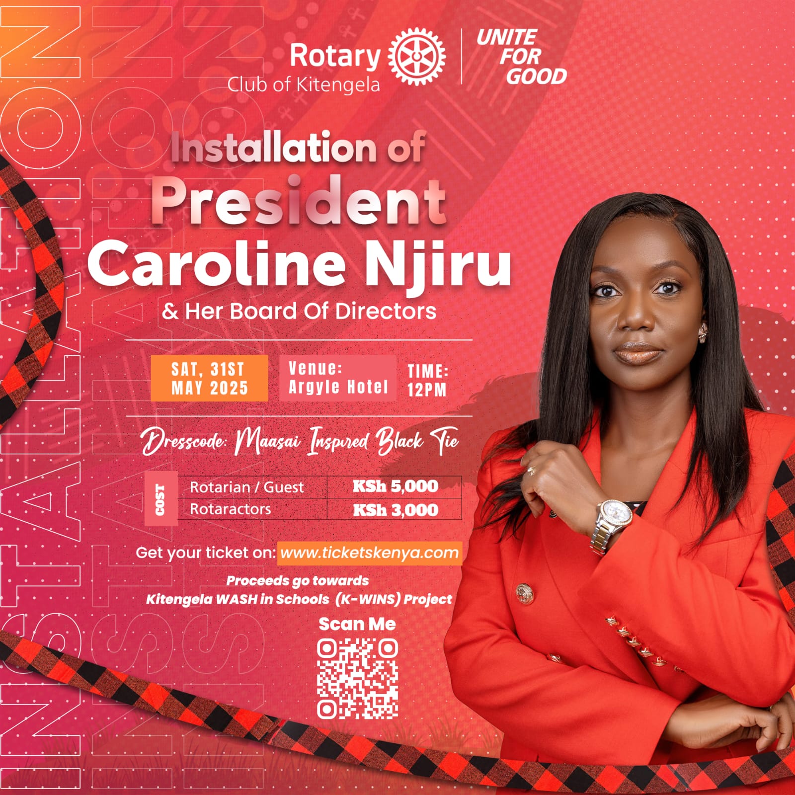 ROTARY CLUB OF KITENGELA BOARD INSTALLATION 2025