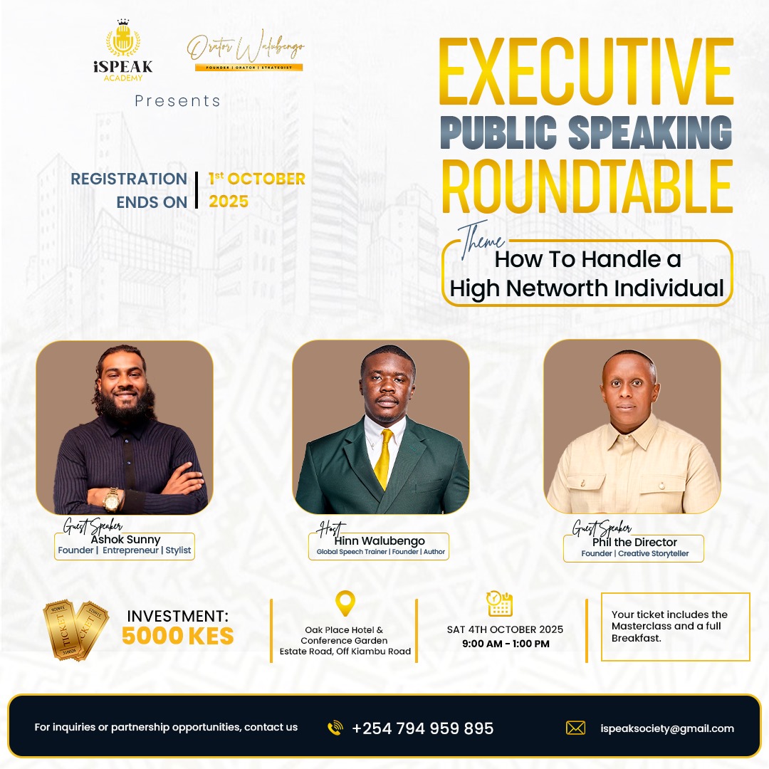 Public Speaking CEO Roundtable