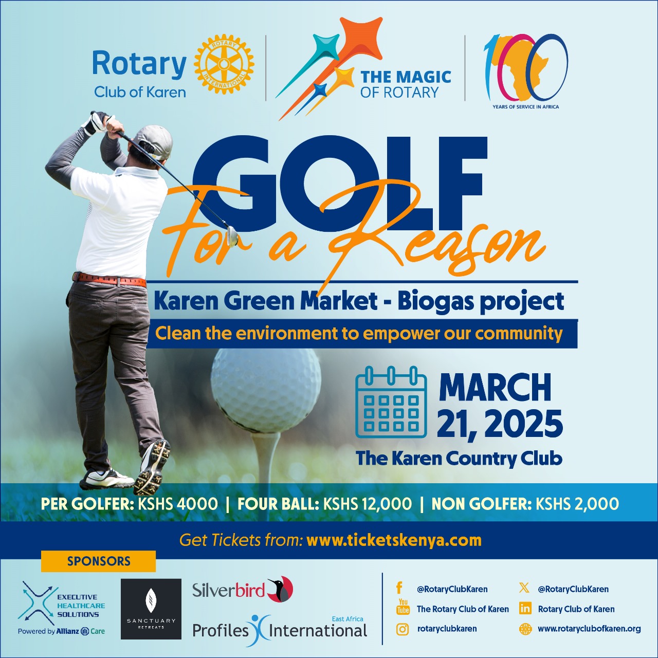 Rotary Club of Karen Charity Golf Event