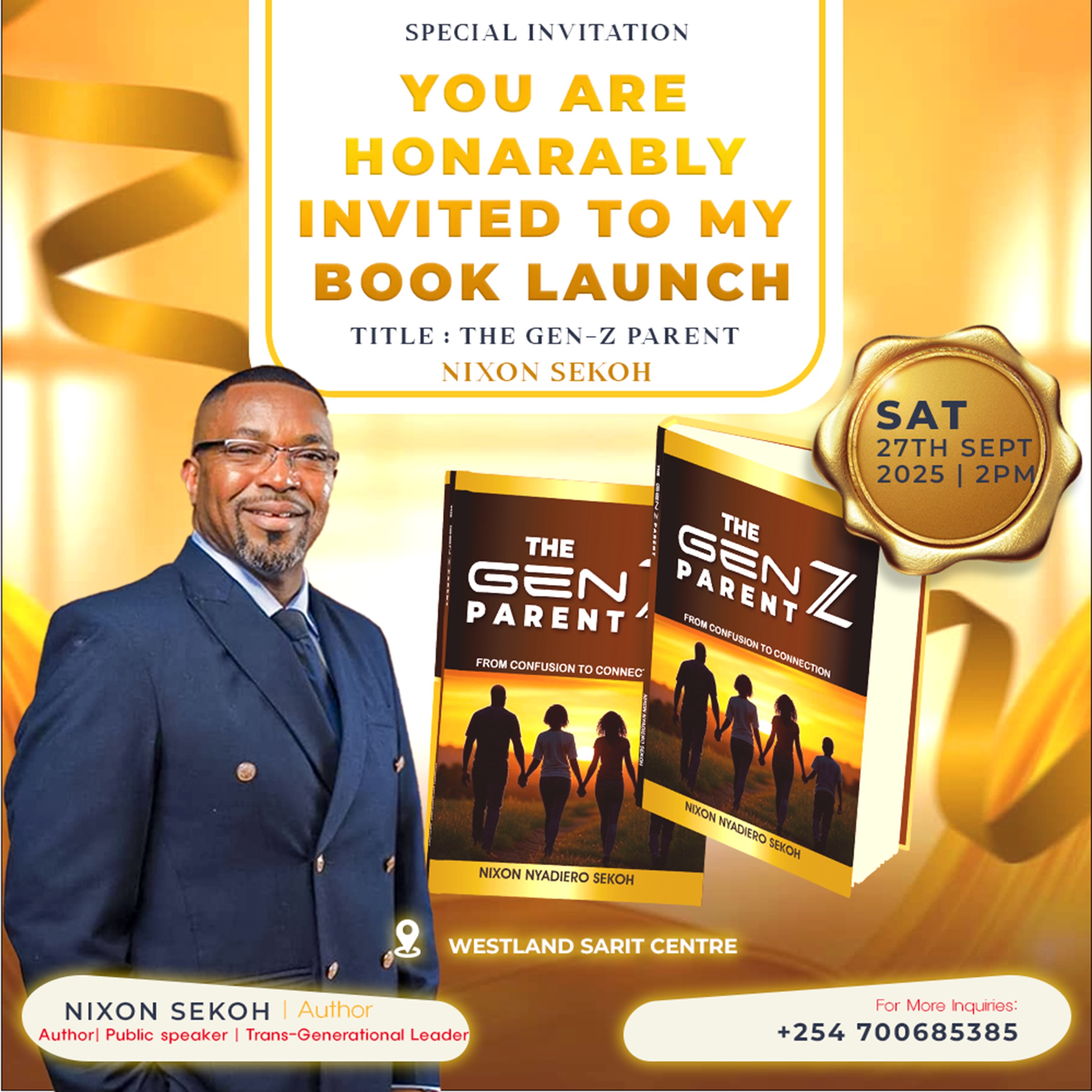The GenZ Parent - Book Launch