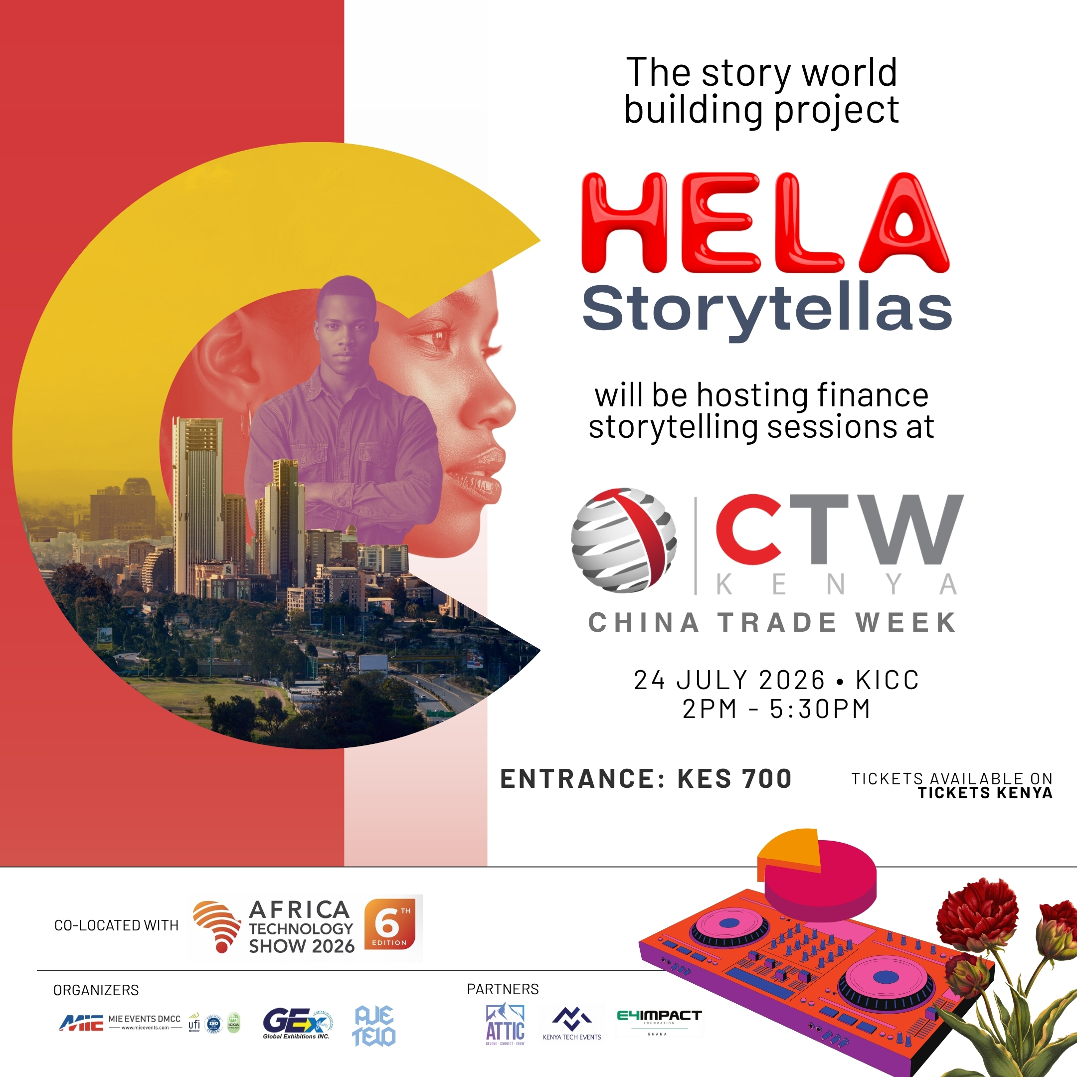 Hela Storytellas at the Africa Technology Show