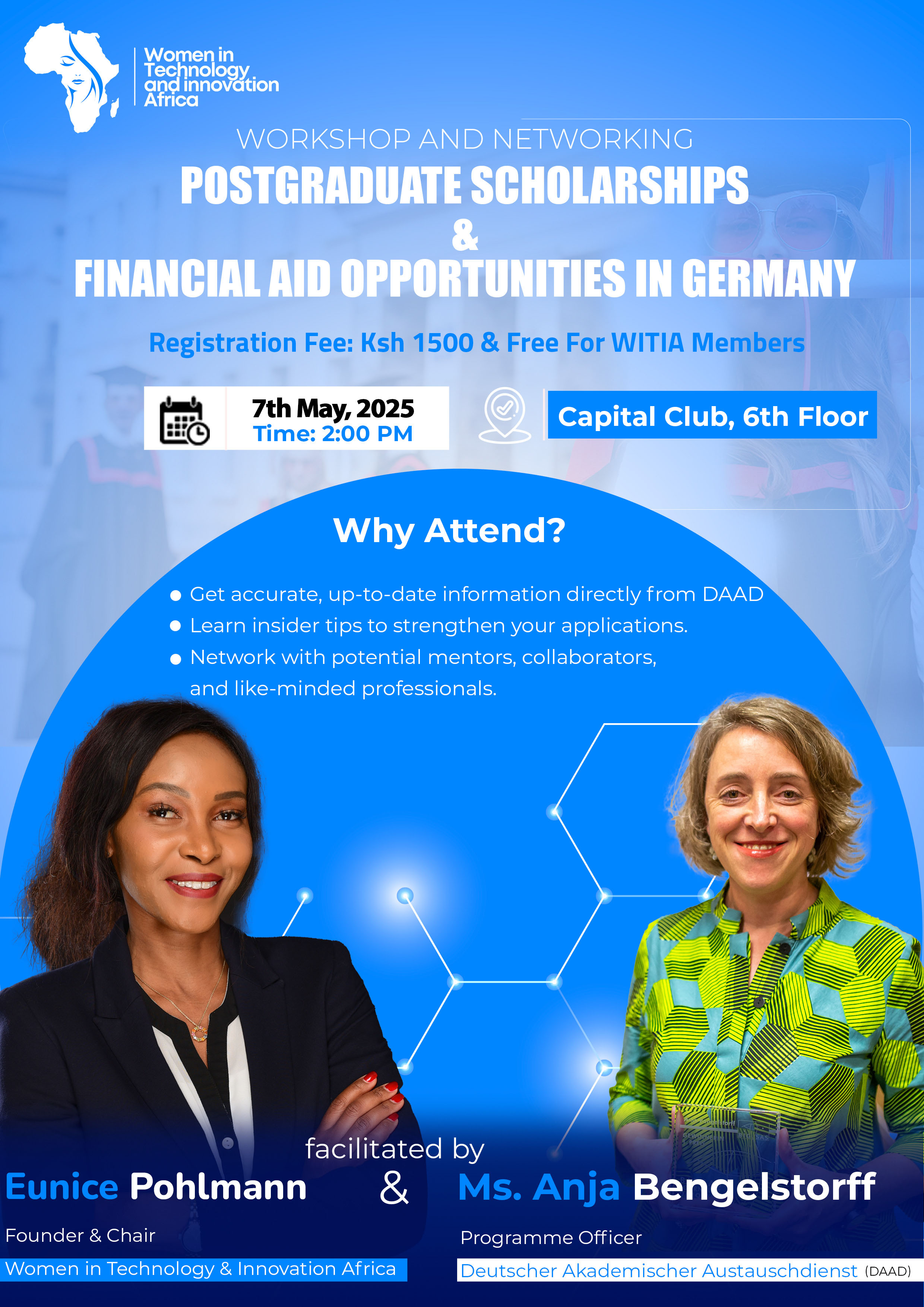 Workshop & Networking: Postgraduate Scholarships and Financial Aid Opportunities in Germany