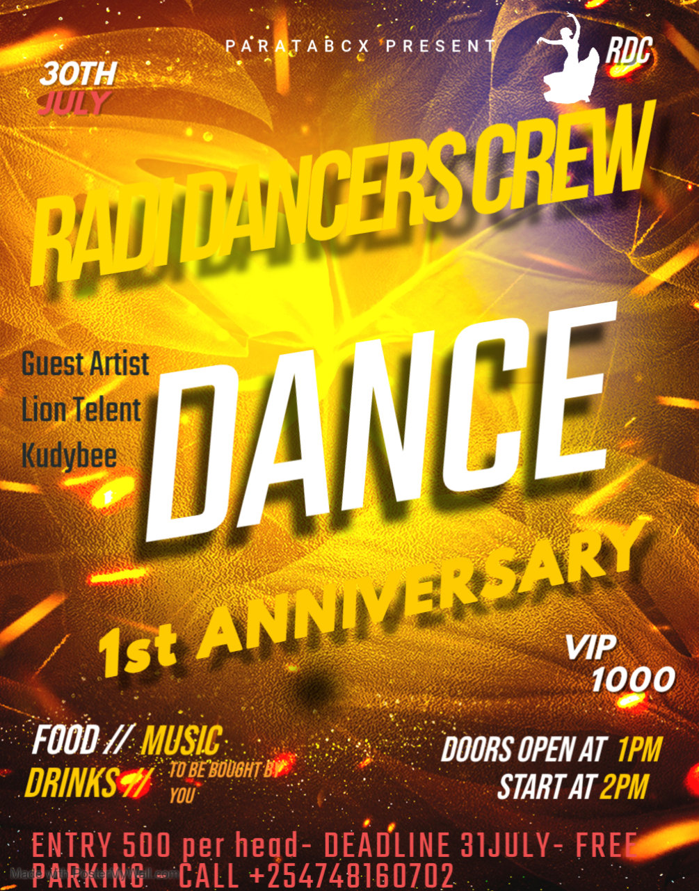 RDC 1st Anniversary