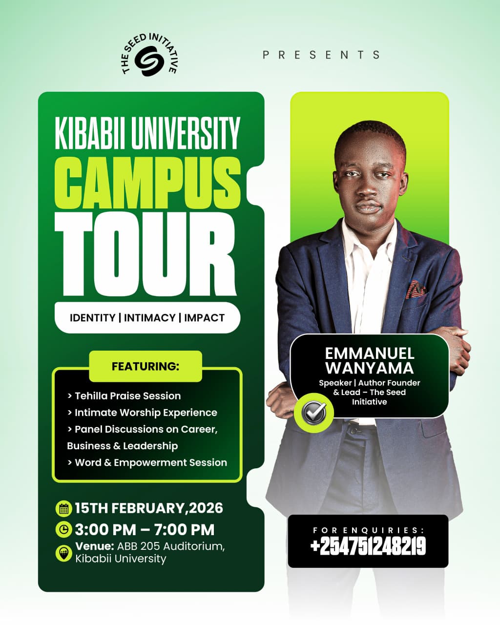 KIBABII UNIVERSITY TOUR