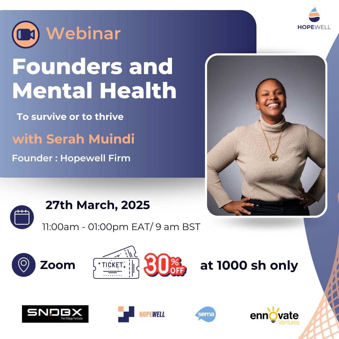 Founders and Mental Health Webinar