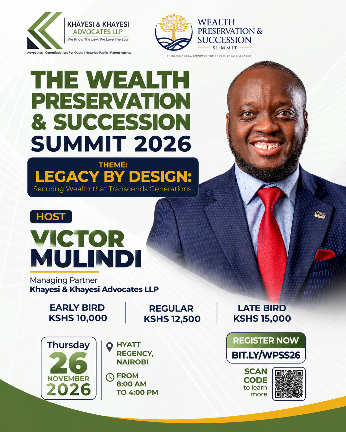 THE WEALTH PRESERVATION AND SUCCESSION SUMMIT 2026