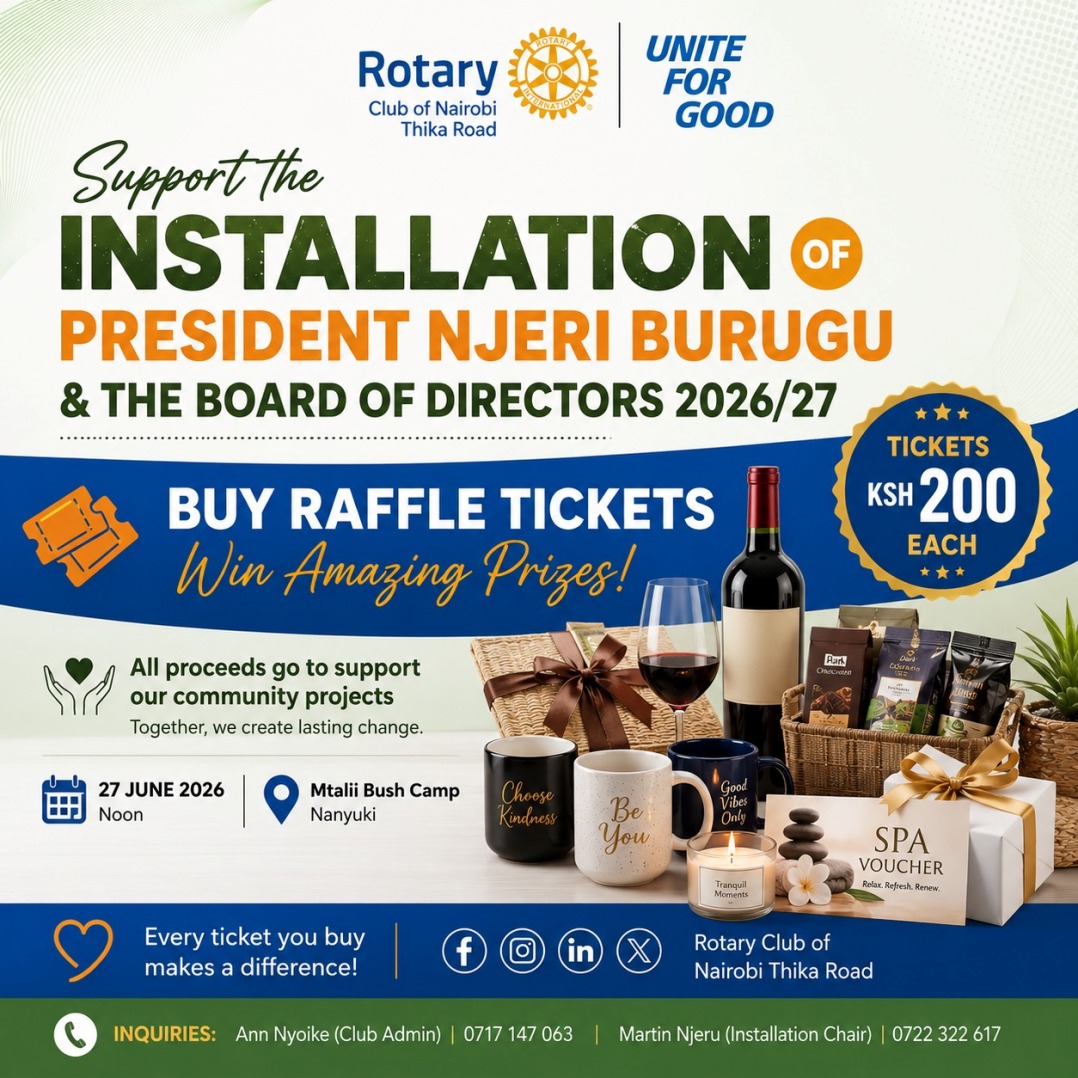 Installation of President Njeri Burugu and Board of Directors 2026/27