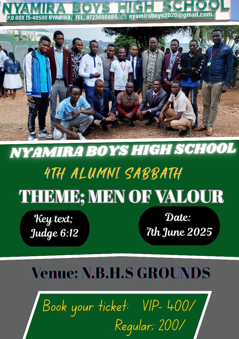 NYAMIRA BOYS ALUMNI SABBATH