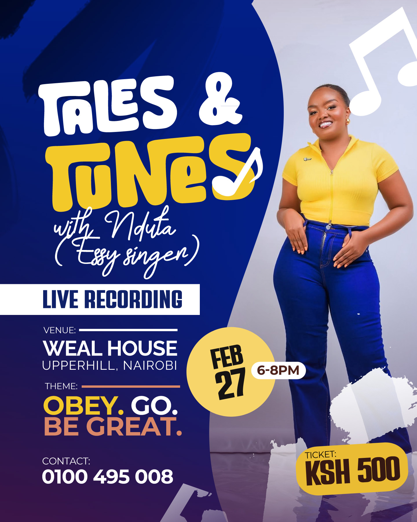 TALES & TUNES Live Recording