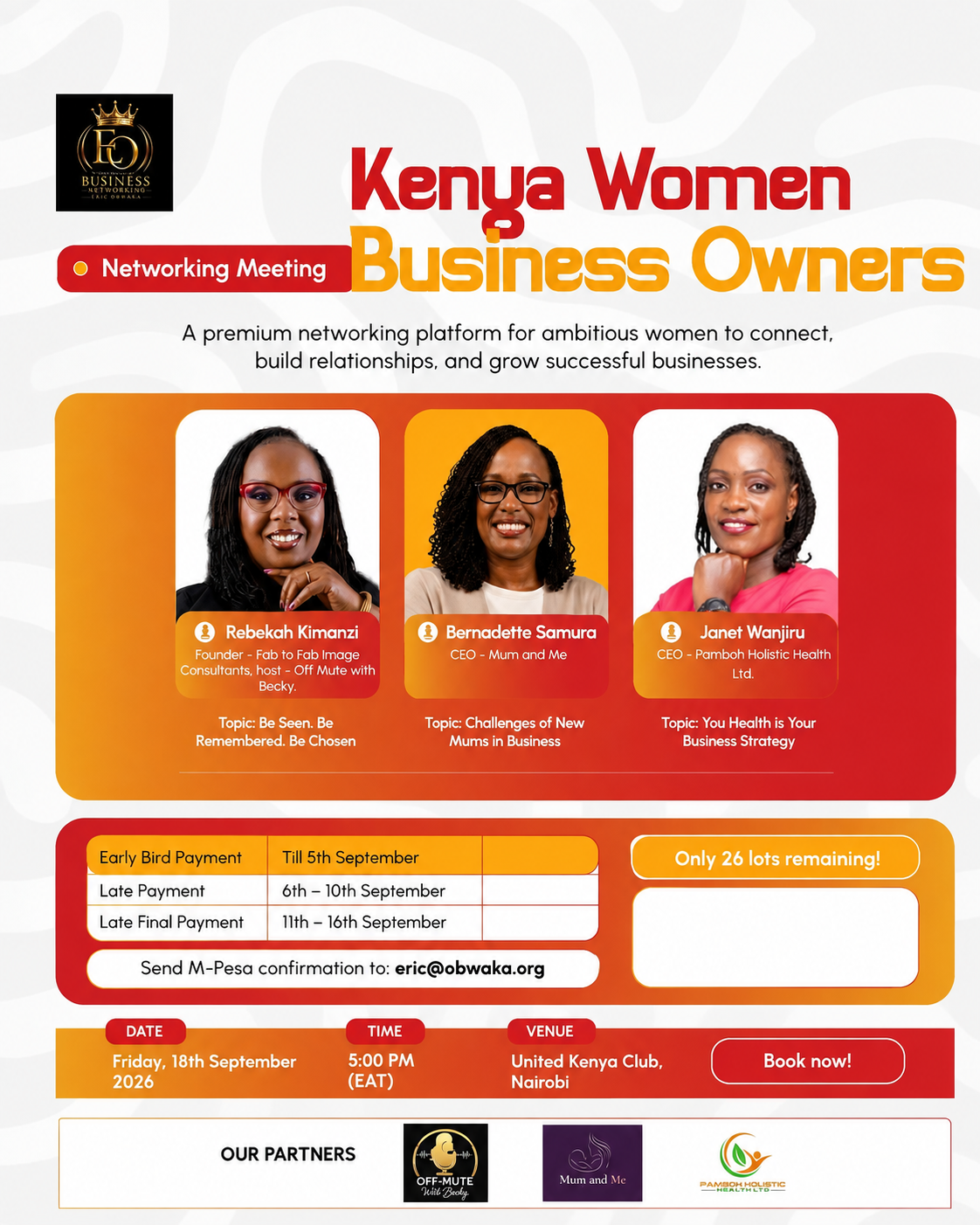 Kenya Women Business Owners Business Networking