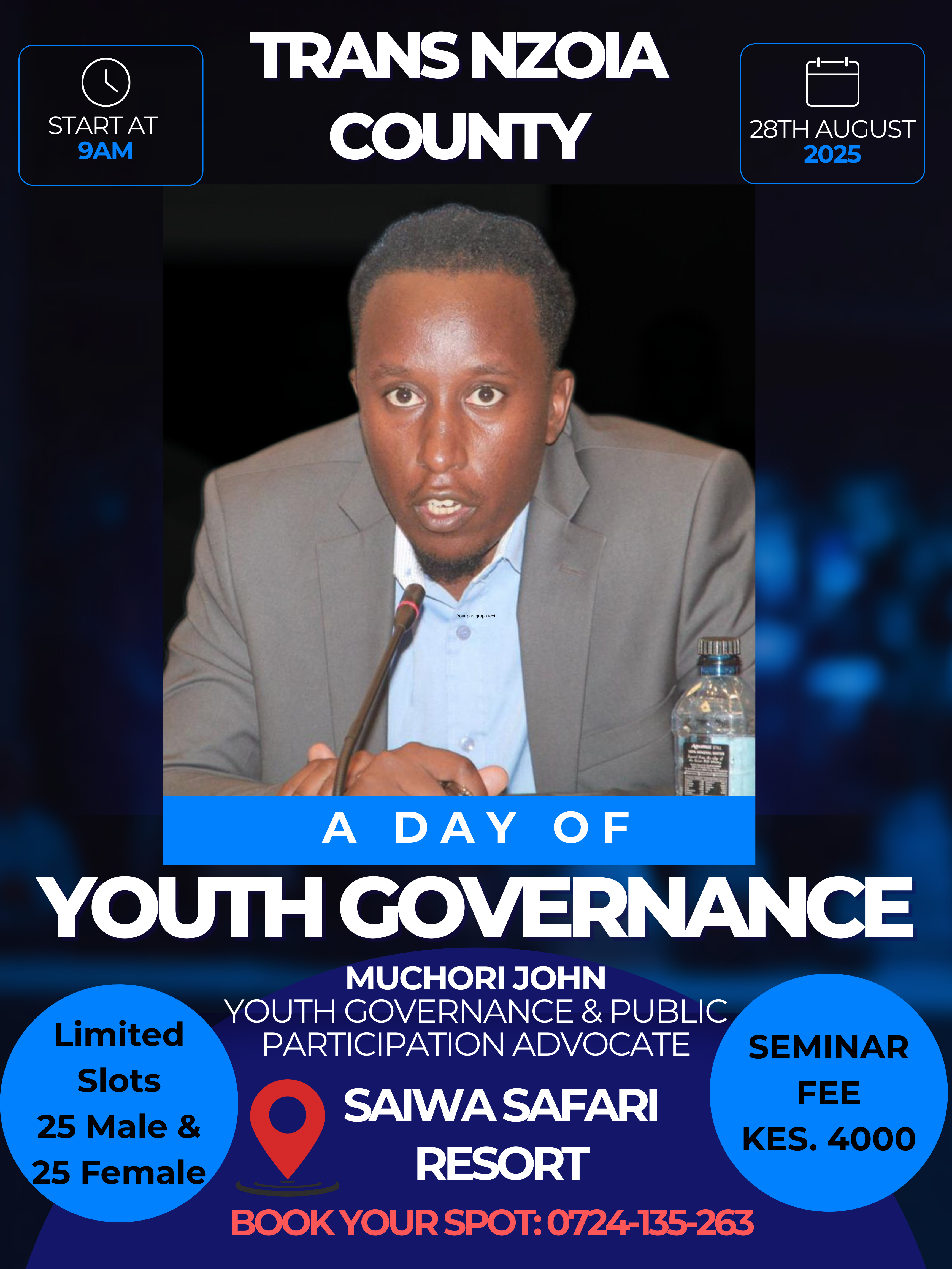 A Day of Youth Governance