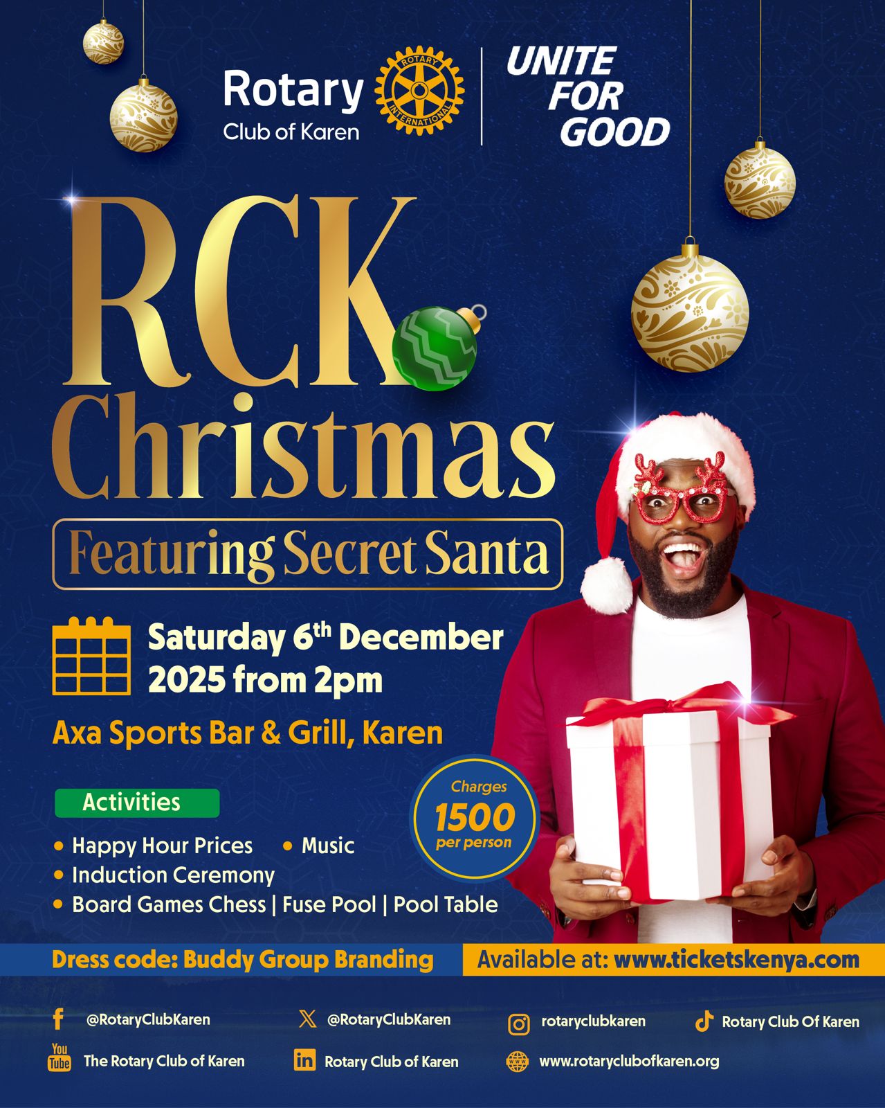 Rotary Club of Karen Christmas Party – Secret Santa Edition! 🎅