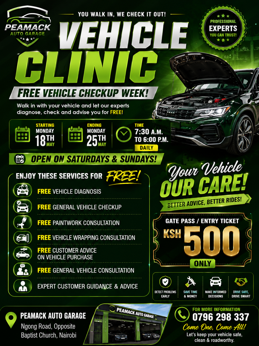 Vehicle Clinic