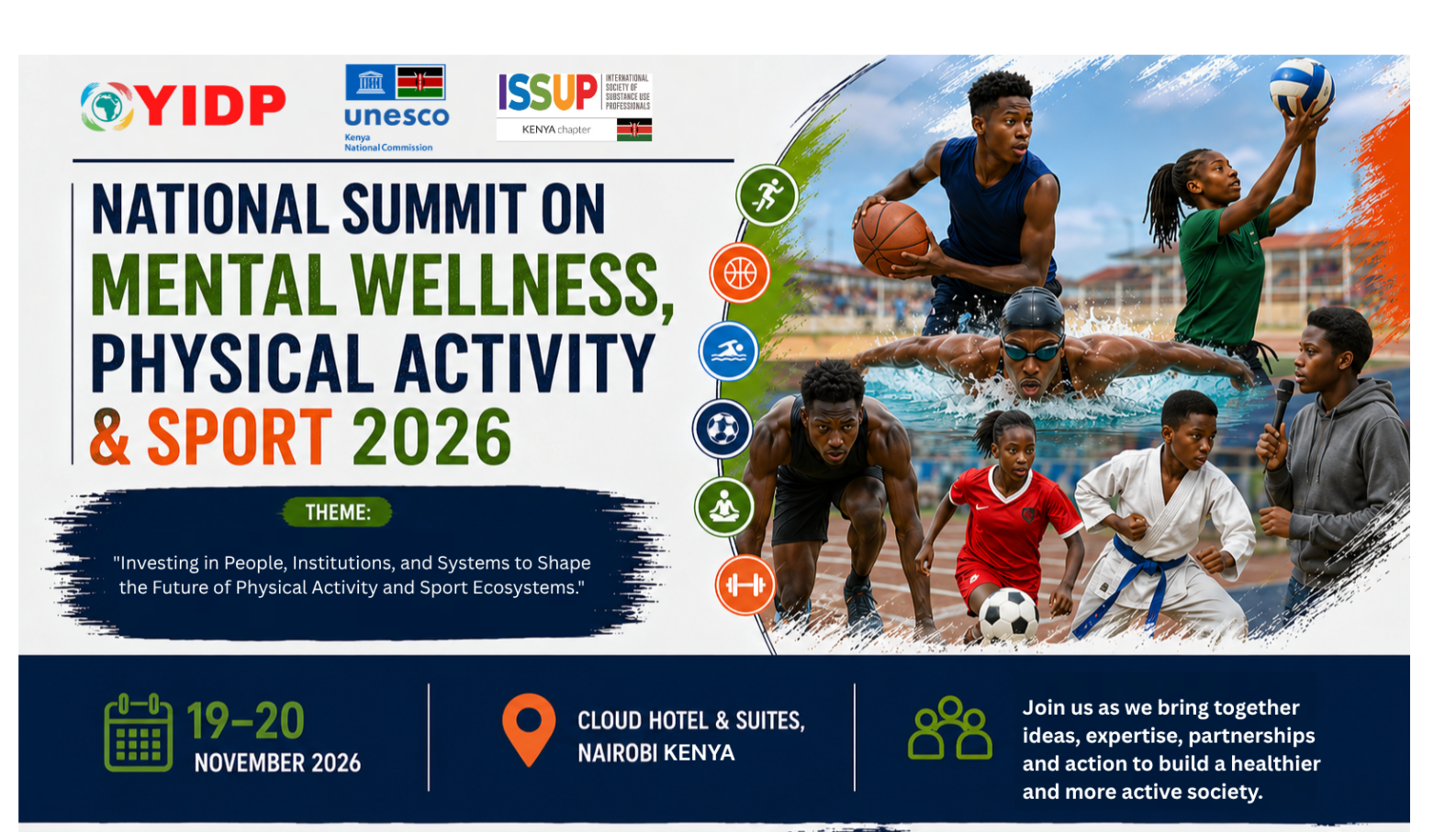 NATIONAL SUMMIT ON MENTAL WELLNESS, PHYSICAL ACTIVITY & SPORT 2026