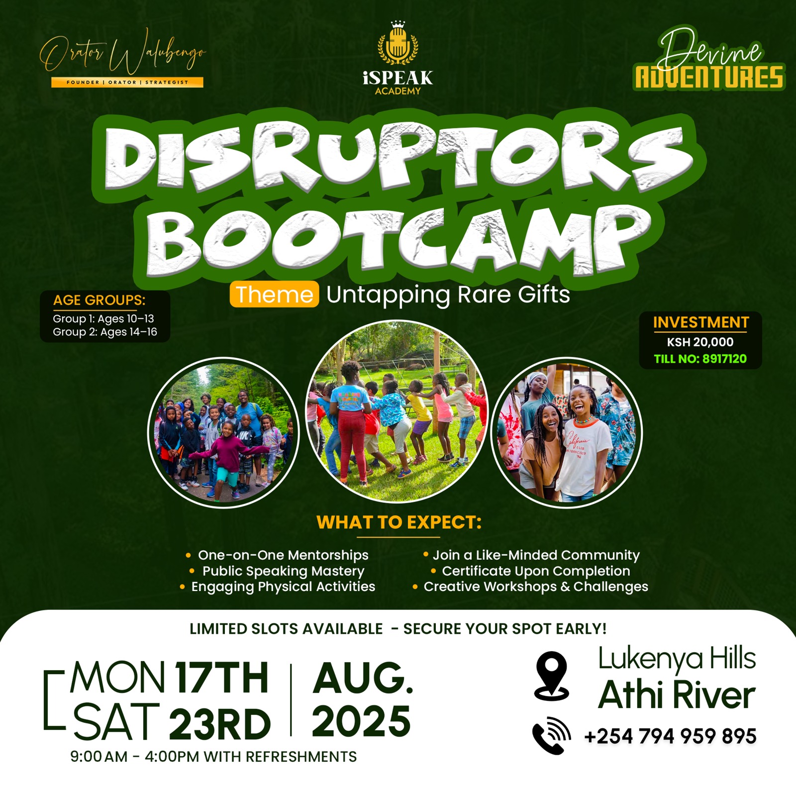 Distuptors Bootcamp 2025
