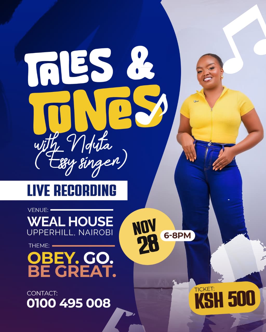 TALES & TUNES Live Recording