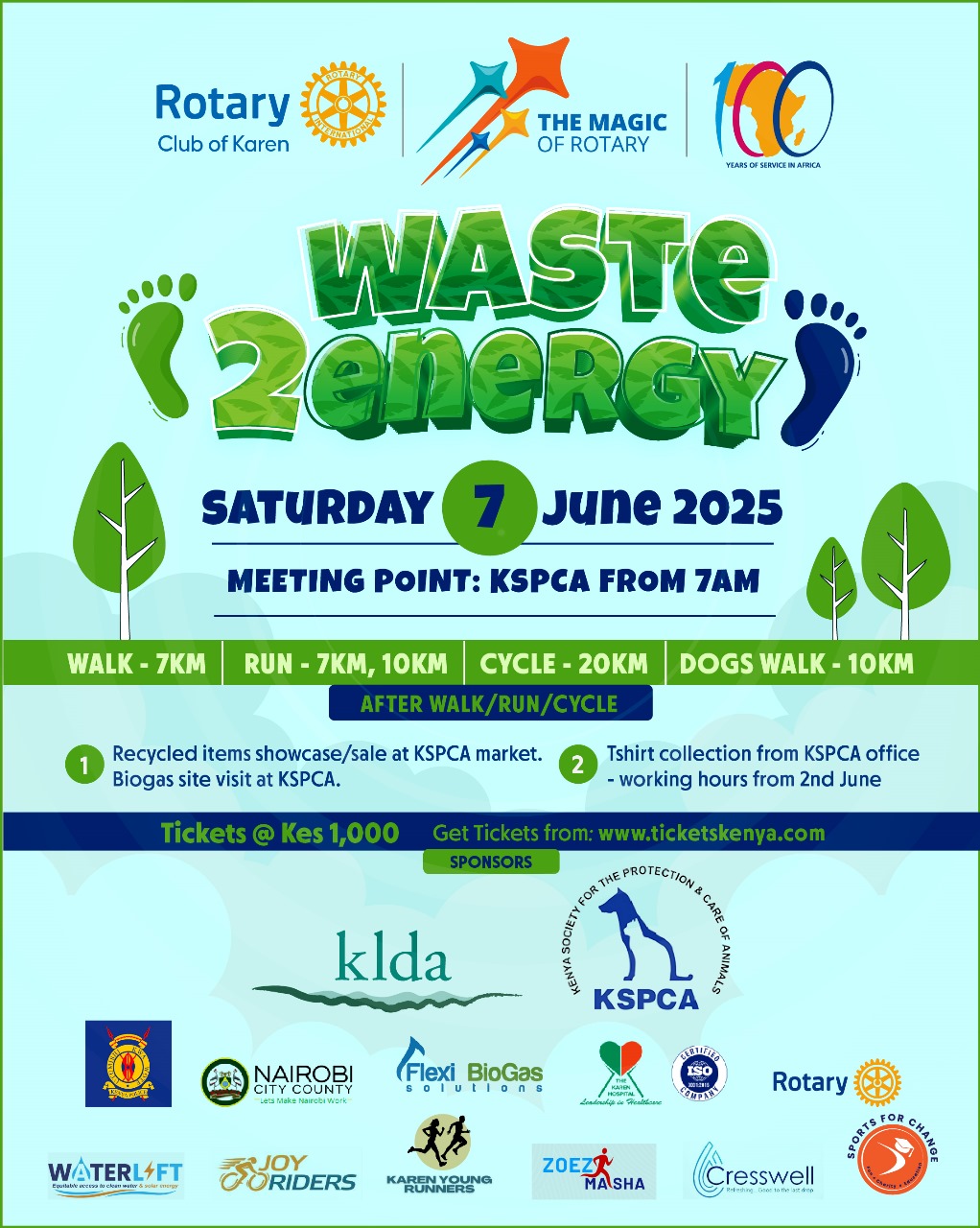 The Waste to Energy Environmental Awareness Walk / Run / Cycle